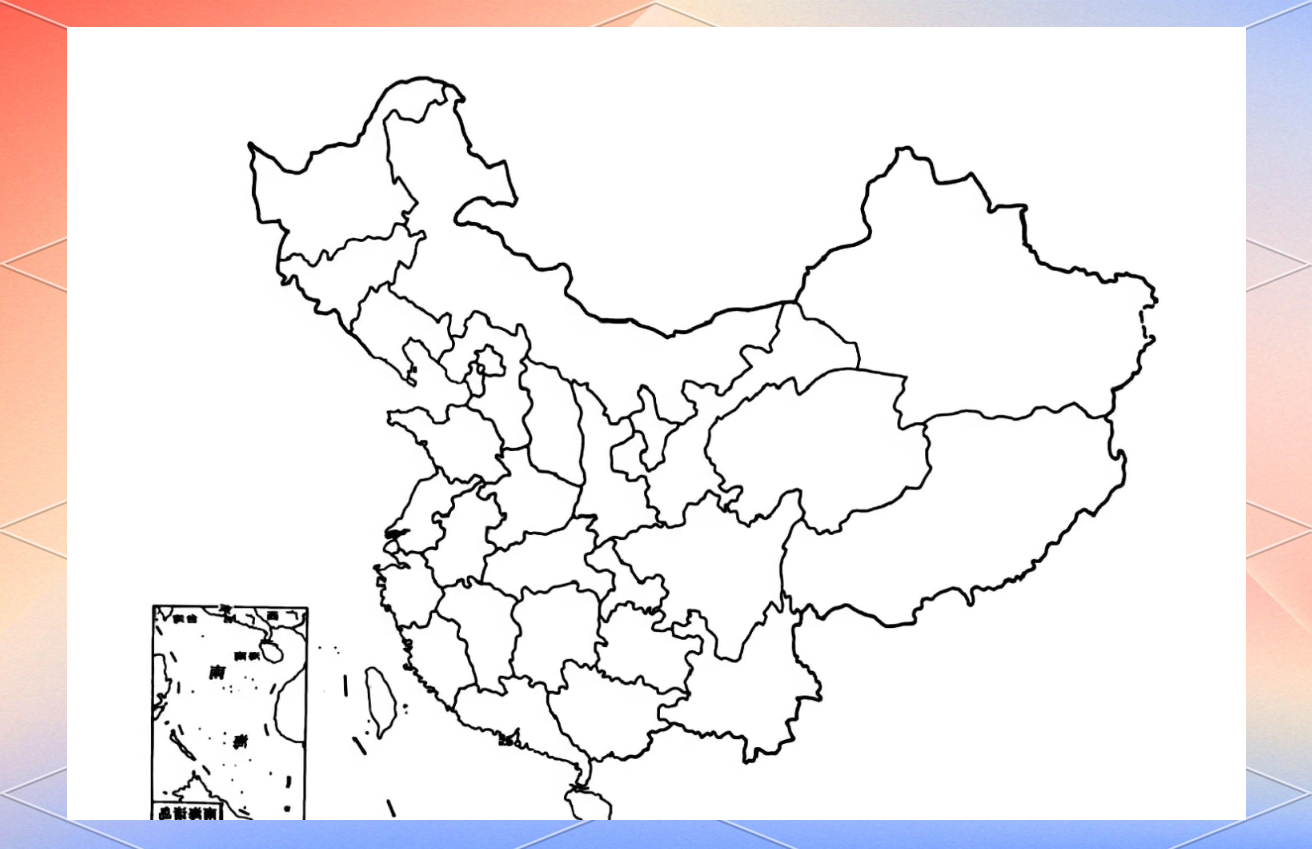 手繪中國地圖——打印定制服務，讓藝術與實用完美結合